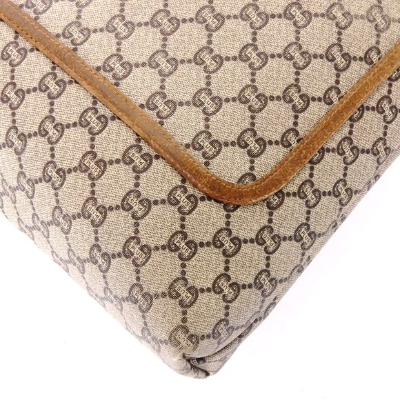 GUCCI PLUS Supreme Web GG Monogram tote Bag - Picture 7 of 11